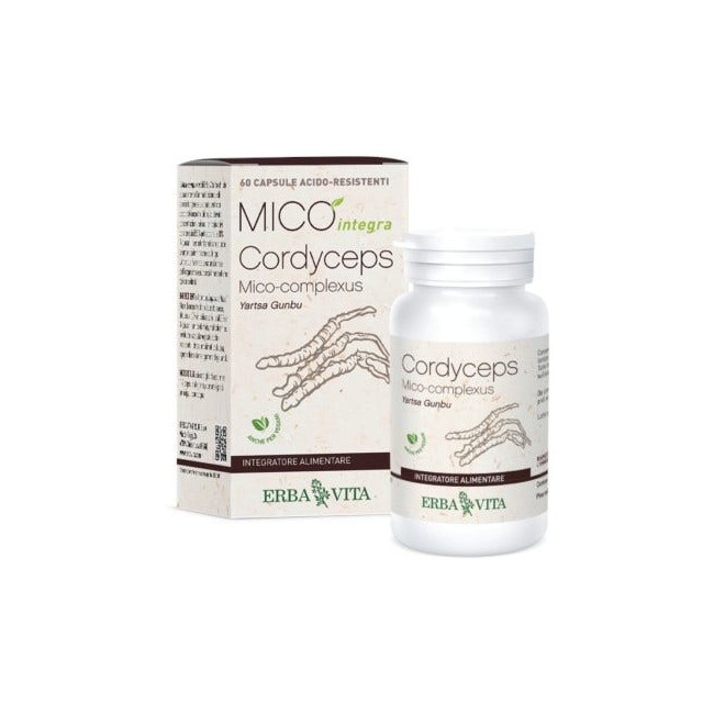 Erba vita Cordyceps mico integra 60 compresse