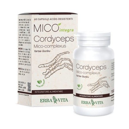 Erba vita Cordyceps mico integra 60 compresse