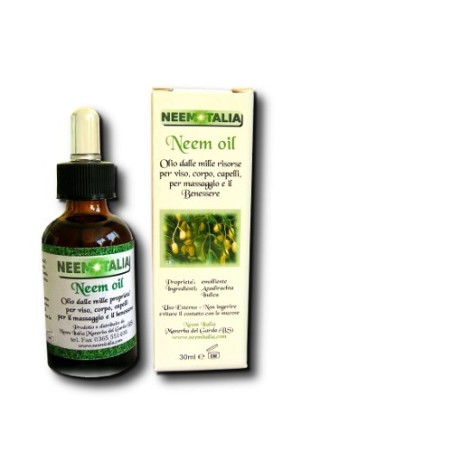 Neem Italia Di Amonti Enrico Olio Puro Neem Biologico 30ml