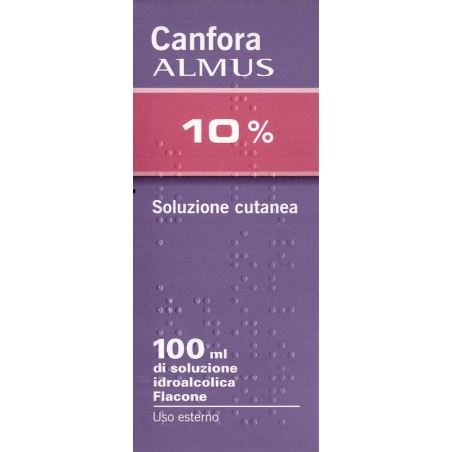 Canfora Almus *10% Soluzione Cutanea 100ml