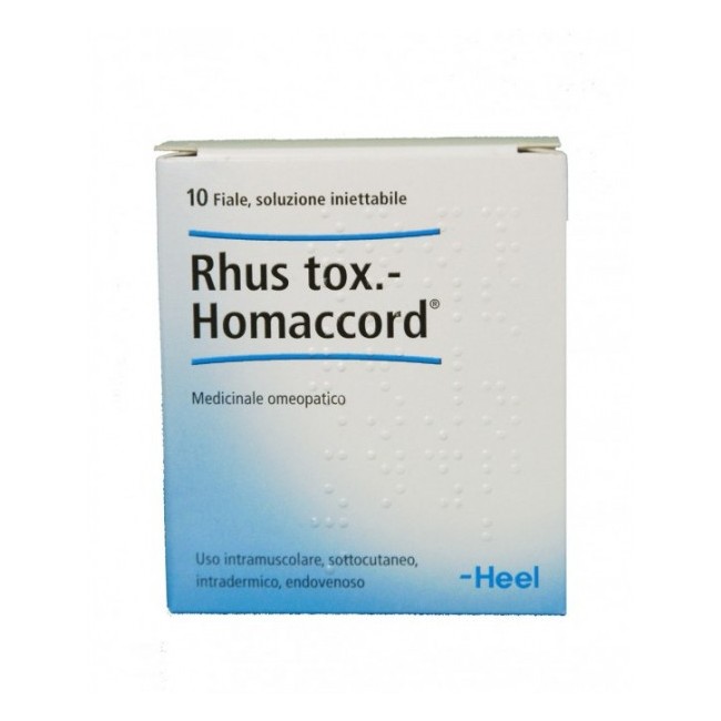 Guna Rhus Toxidodendron Homaccord heel 10 fiale