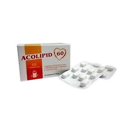 Acolipid 60 aeffe 60 compresse integratore per il colesterolo