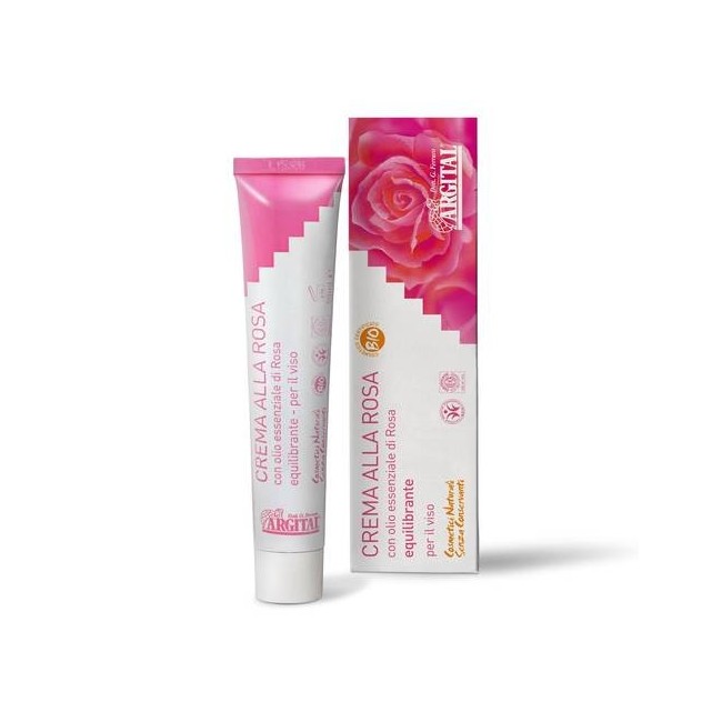 Argital Crema Alla Rosa per pelli sensibili e delicate 50 Ml