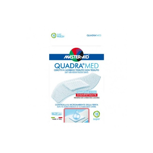 Master-aid Quadra Dermoattivo Super 10 Pezzi