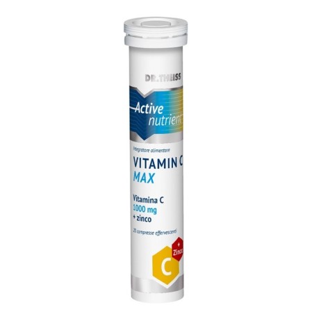 Dr Theiss Active Nutrient Vit C Max 20 Compresse Effervescenti