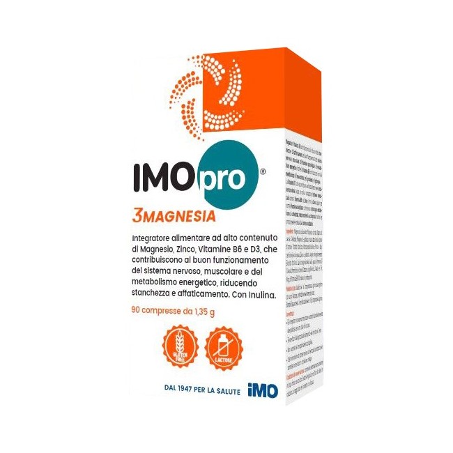 Imopro 3 Magnesia integratore 90 Compresse