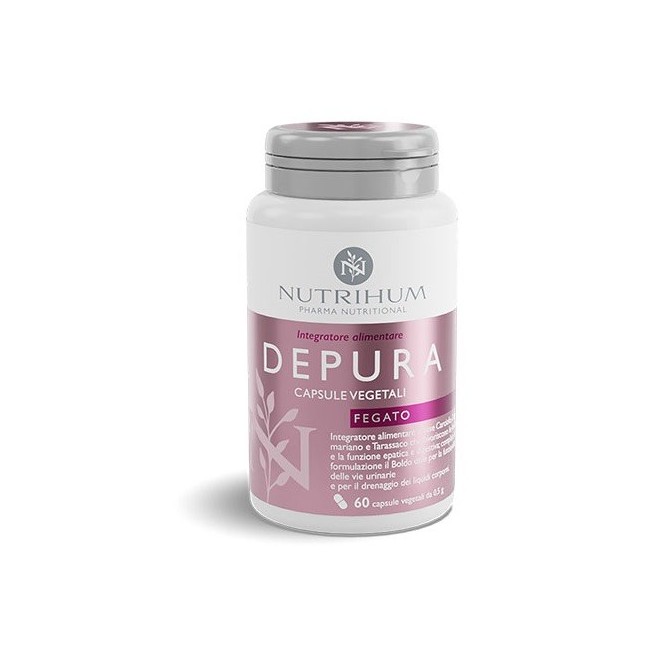 S&r Farmaceutici Depura Nutrihum integratore 60 Capsule