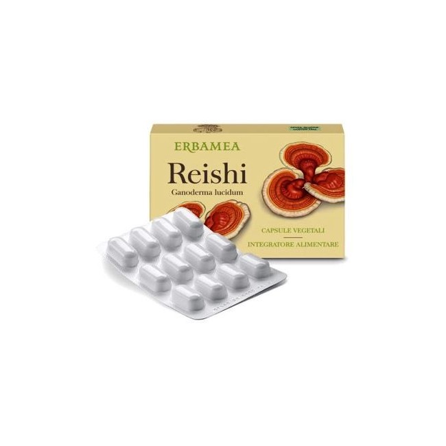 Erbamea Reishi integratore 24 Capsule