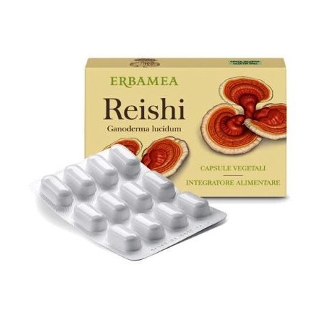 Erbamea Reishi integratore 24 Capsule