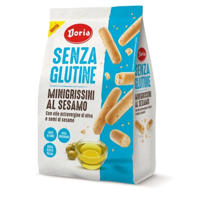 Alpipan Doria Minigrissini Sesamo senza glutine 150 G