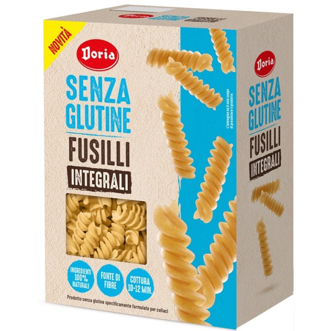 Alpipan Doria Fusilli Integrali senza glutine 400 G