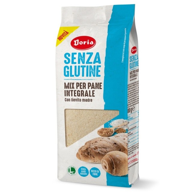 Doria Mix Preparato Per Pane Integrale 500 G Senza Glutine