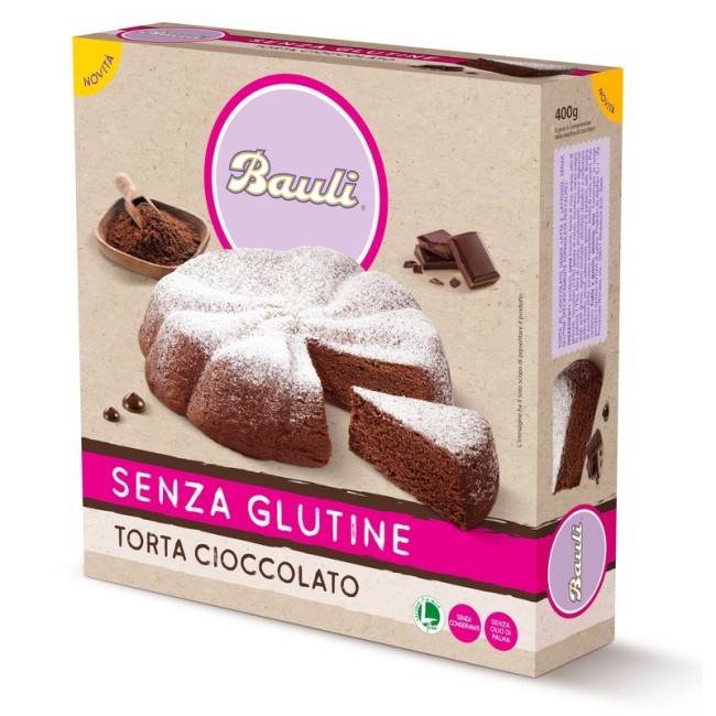 Alpipan Bauli Torta Cioccolato senza glutine 400 G