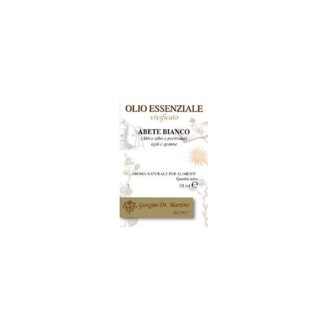 Dr Giorgini Ser-vis Abete Bianco Olio essenziale gocce 10ml