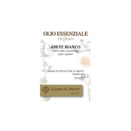 Dr Giorgini Ser-vis Abete Bianco Olio essenziale gocce 10ml