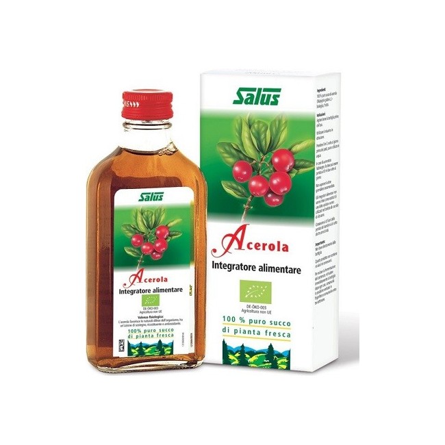 Salus Haus Acerola Succo Bio Integratore Antiossidante 200 Ml