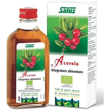 Salus Haus Acerola Succo Bio Integratore Antiossidante 200 Ml