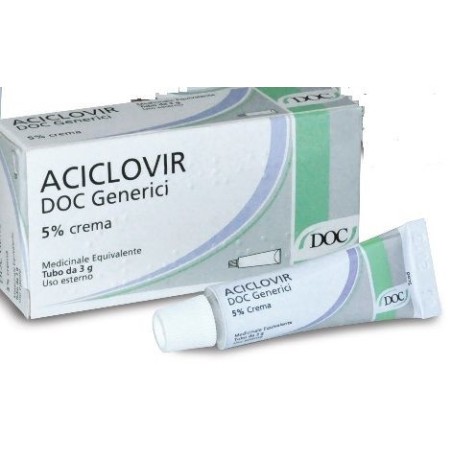 Aciclovir Doc*crema 3g 5%