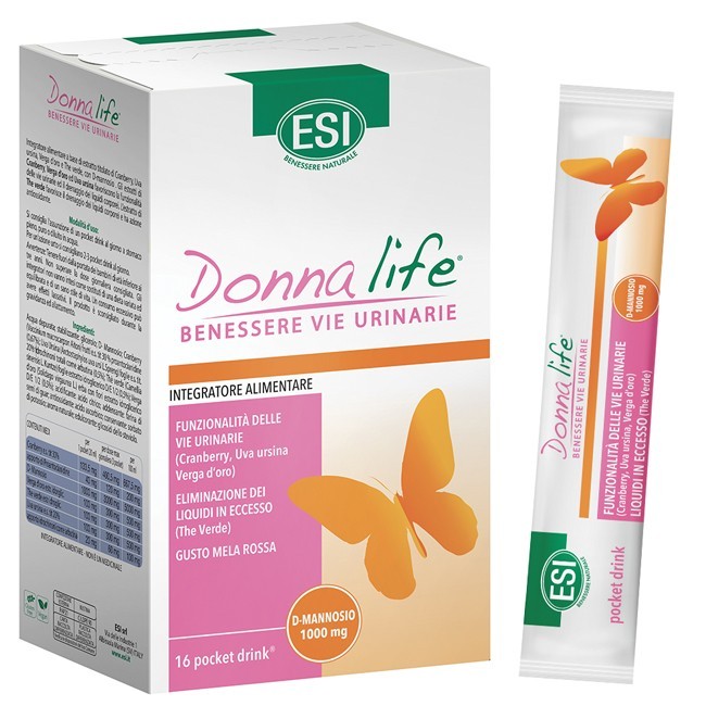 Esi Donna Life Vie Urinarie integratore 16 Pocket Drink