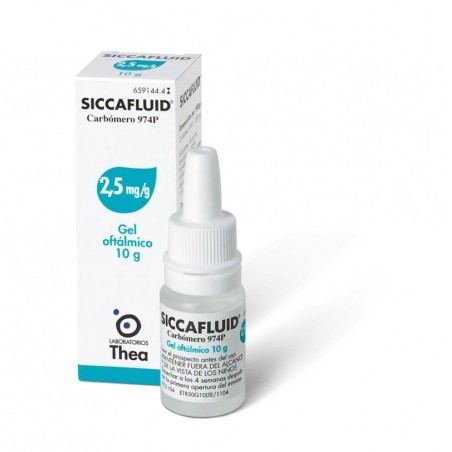 Siccafluid*gel Oftalmico 10g 2,5mg/G