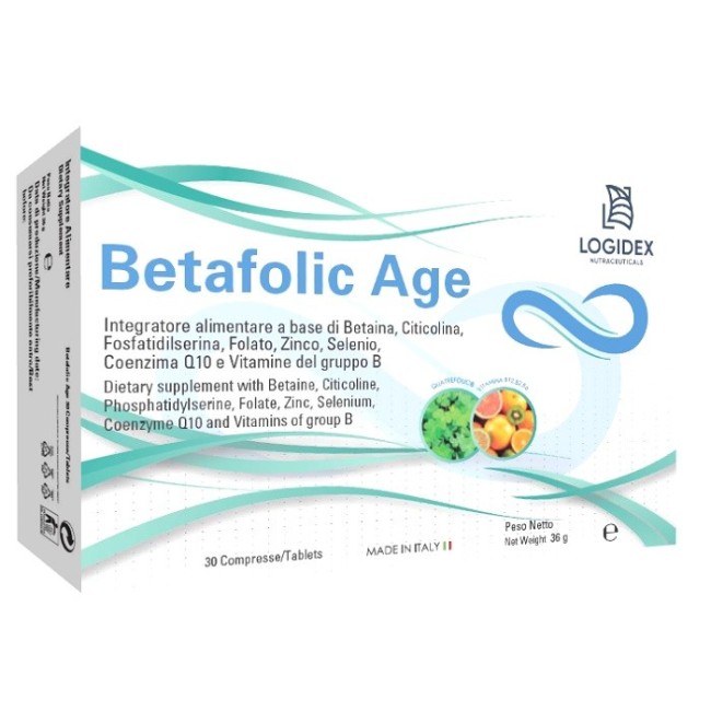 Logidex Betafolic Age integratore 30 Compresse