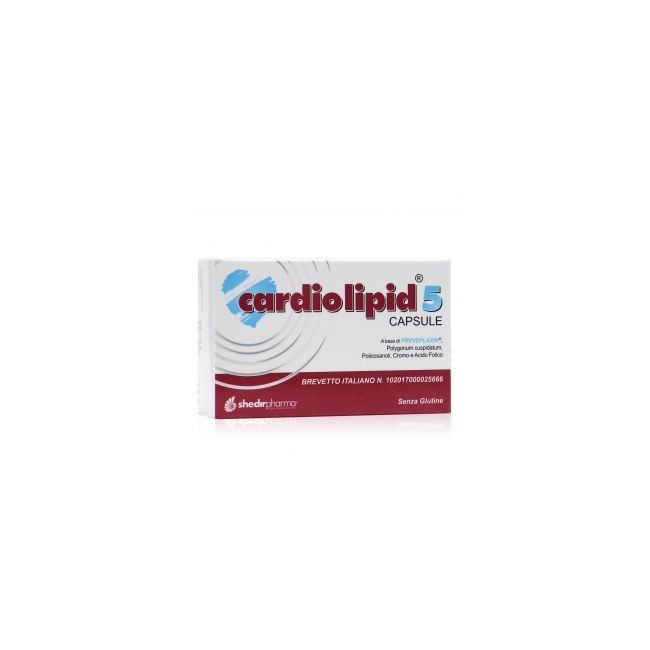 Shedir Cardiolipid 5 30 capsule integratore per il colesterolo