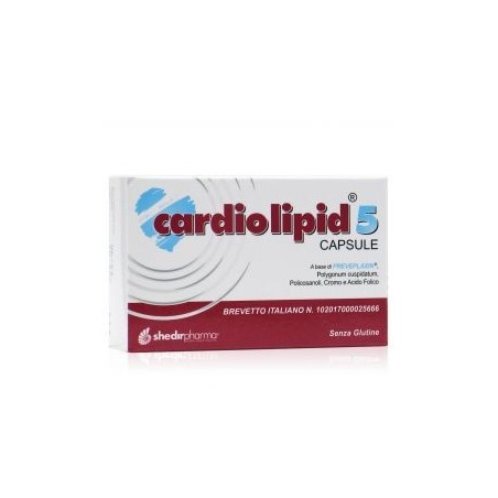 Shedir Cardiolipid 5 30 capsule integratore per il colesterolo