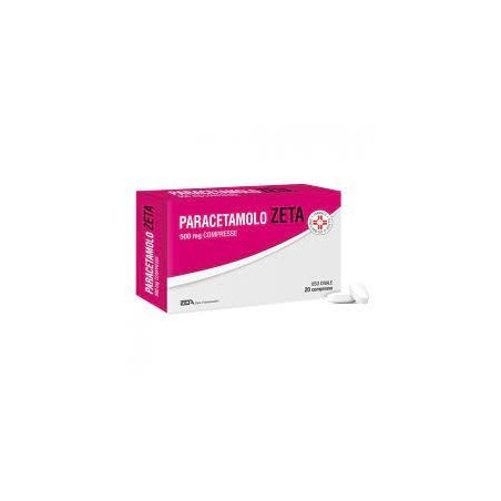 Paracetamolo Zeta Farmaceutici 20 Compresse 500mg