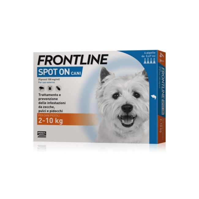 Frontline Spot On Cani Piccoli Da 2-10 Kg