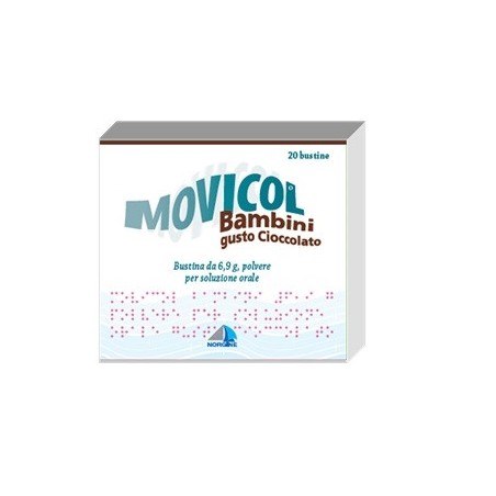 Movicol*bambini 20 Buste 6,9g Cioccolato