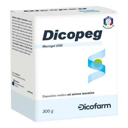 Dicofarm Dicopeg barattolo lassativo osmotico 300 g