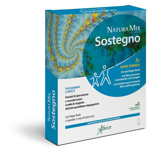 Aboca Natura Mix Sostegno 10 Flaconcini