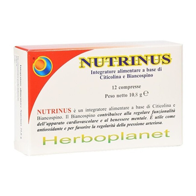 Herboplanet Nutrinus integratore 12 compresse