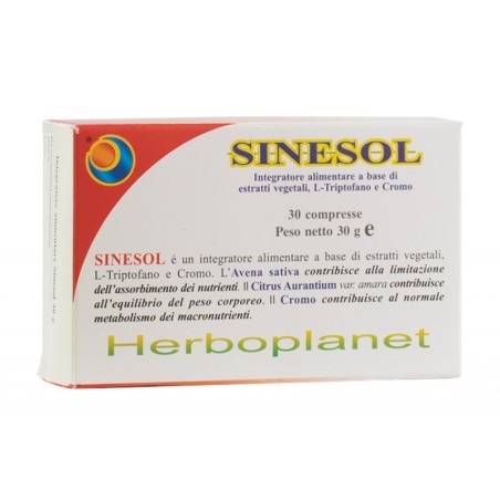 Herboplanet Sinesol integratore 30 compresse