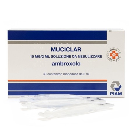 Muciclar*nebulizzatore 30 Fiale 15mg 2ml