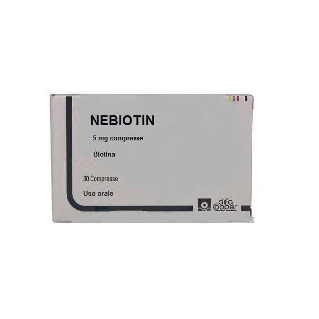 Nebiotin*30 Compresse 5mg