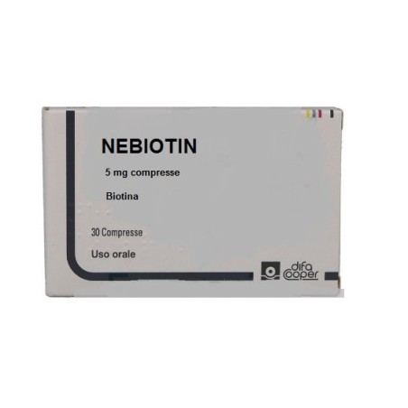 Nebiotin*30 Compresse 5mg