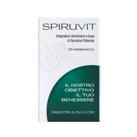 Biospirulina.com Spiruvit integratore 225 compresse