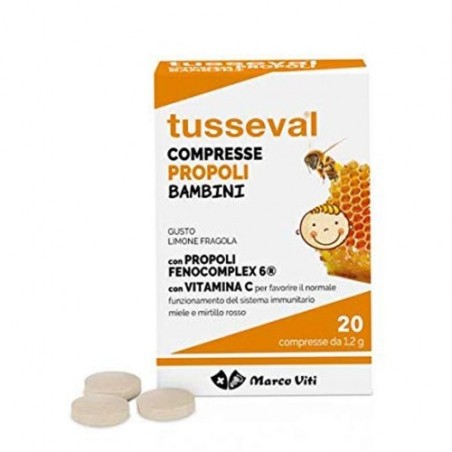 Marco Viti Tusseval gola bambini 24 compresse