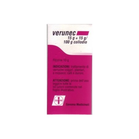 Verunec*flacone 15g+15g/100g