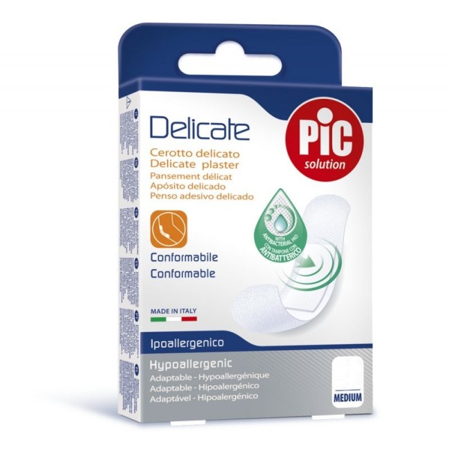 Pic Delicate Extra Cerotto Antibatterico 10 Pezzi