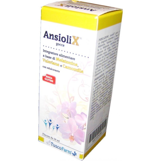 Tuscofarm Ansiolix gocce con melatonina 30ml