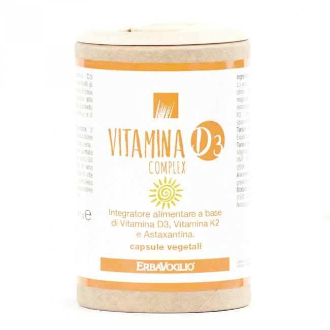 Erbavoglio Vitamina d3 complex 60 capsule