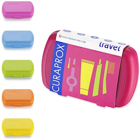 Curaprox travel set spazzolino dentifricio scovolino