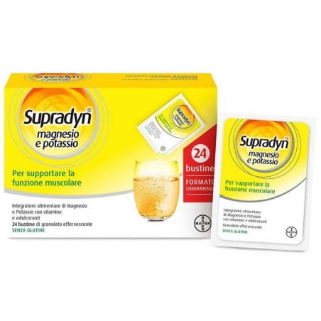 Supradyn magnesio e potassio 24 bustine integratore alimentare