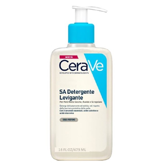 Cerave Sa Detergente Levigante Pelle Secca 473 Ml