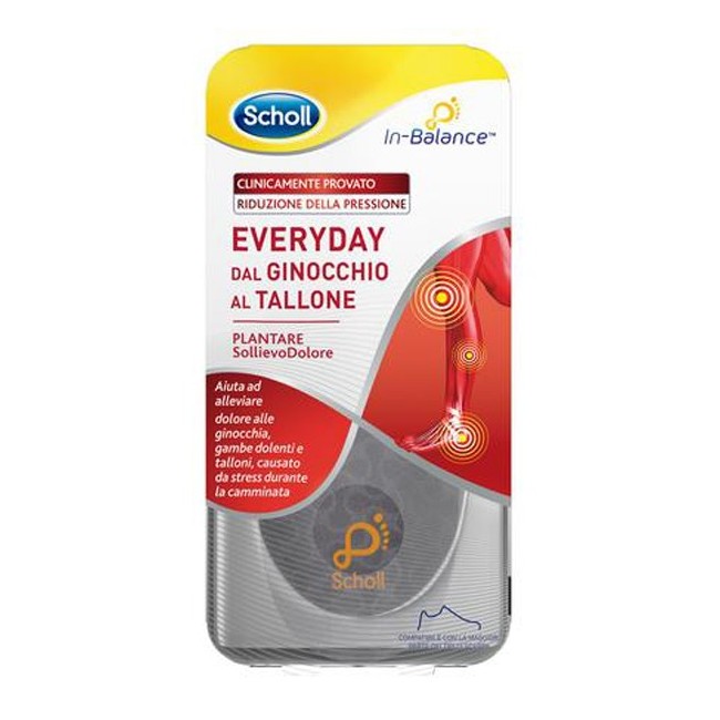 Scholl In Balance Everyday Plantare Sollievo Dolore M 2 pezzi