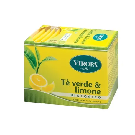 Viropa - Infuso a freddo - Lampone e Limone bio - 15 filtri da 2,8 g