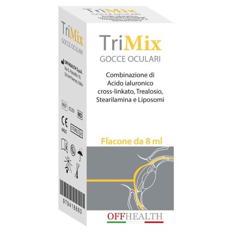 Offhealth Gocce Oculari Trimix con acido ialuronico 8 Ml