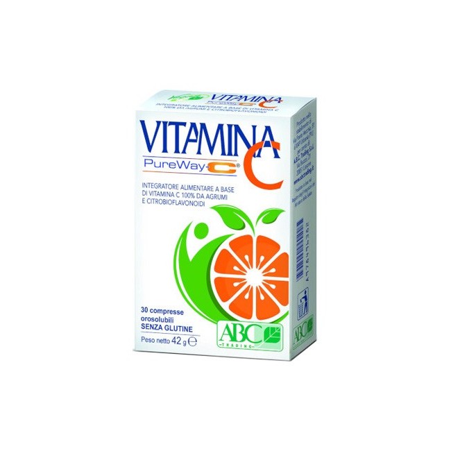 A. B. C. Trading Vitamina C Pureway-c 30 Compresse Orosolubili